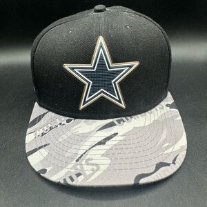 Dallas Cowboys Camo New Era SnapBack Cap NFL Vintage Collection